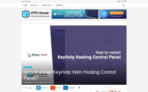 How To Install KeyHelp Web Hosting Control Panel? | VPS ...