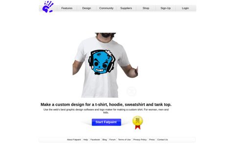 Design Your Own T-Shirt - Make Custom T-Shirt ... - Fatpaint