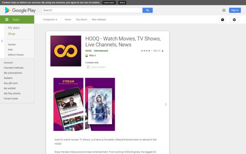 HOOQ - Watch Movies, TV Shows, Live Channels, News ...