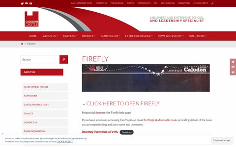 FIREFLY – Caludon Castle School