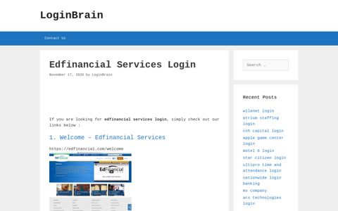 Edfinancial Services Welcome - Edfinancial Services