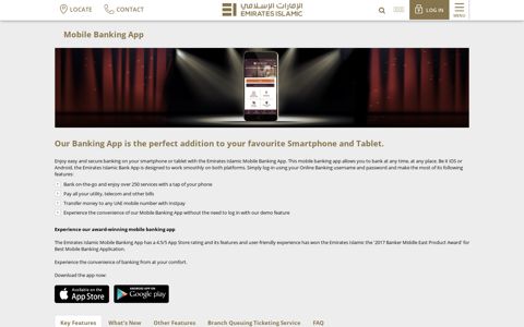 Mobile Banking App for Smartphone & Tablet | Emirates Islamic