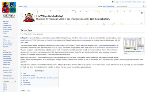 EchoLink - Wikipedia