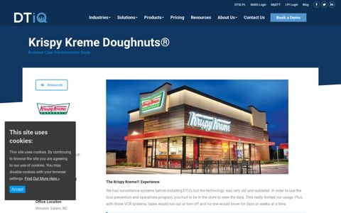 Case Study | Krispy Kreme Doughnuts | DTiQ