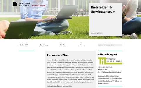LernraumPlus - Universität Bielefeld - Uni Bielefeld
