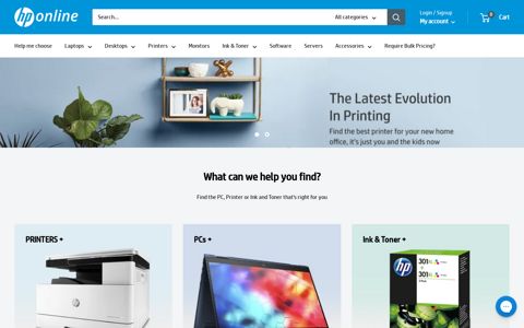 HP Online: Shop HP Laptops HP Printers HP Ink HP Toner