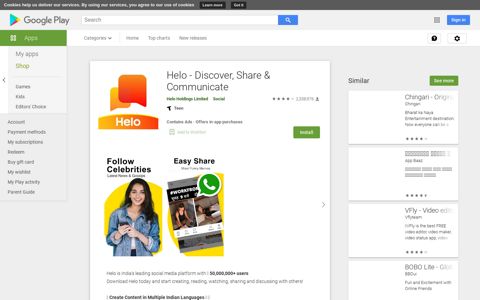 Helo - Discover, Share & Communicate - Apps on Google Play