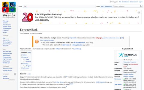 Keytrade Bank - Wikipedia