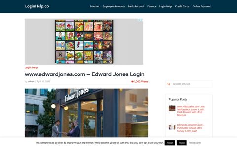 www.edwardjones.com - Edward Jones Login - Login Helps