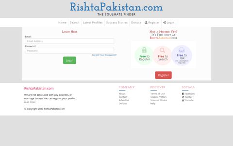 Login - Rishta Pakistan