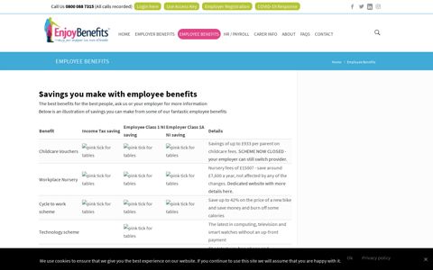 Employee Benefits | Enjoy Benefits