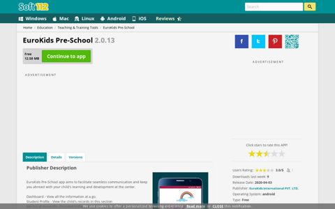EuroKids Pre-School 2.0.13 Free Download