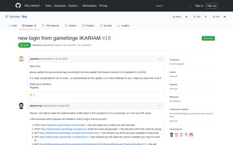 new login from gameforge IKARIAM · Issue #19 · Smoxer/Ika ...