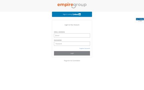 Login to your Account - Empire Group