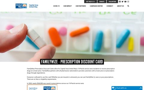 FamilyWize - Prescription Discount Card | Capital Area UW