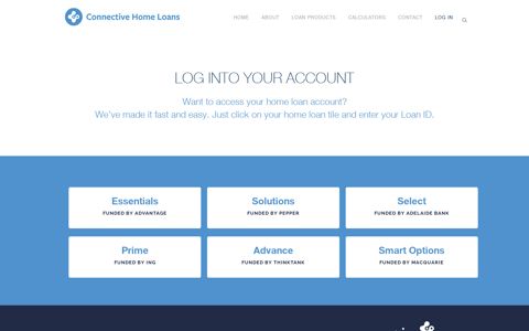 Enter Loan ID - Connective Home Loans