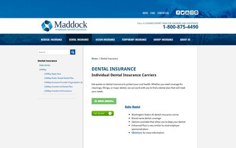Dental Insurance Washington State, Tacoma, Fife Dental ...