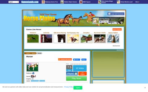 Horzer - Horse Games Online