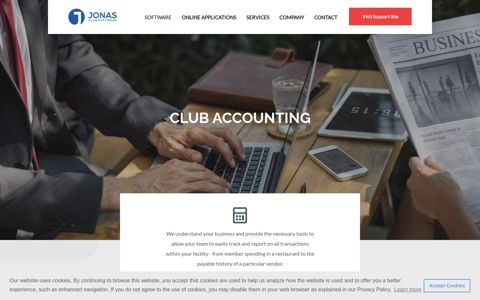 Club Accounting Software - Jonas Club Software
