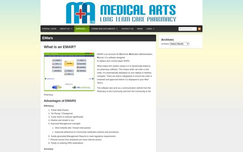 EMars : Medical Arts Pharmacy