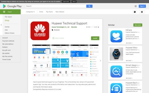 Huawei Technical Support - Apps on Google Play