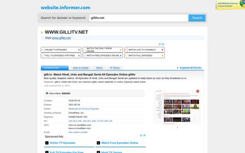 gillitv.net at WI. gilli.tv: Watch Hindi, Urdu and Bengali Serial ...