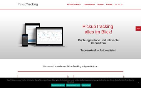PickupTracking: Monitor & Analyse Hotel Buchungsverläufe