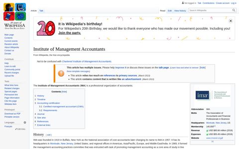Institute of Management Accountants - Wikipedia