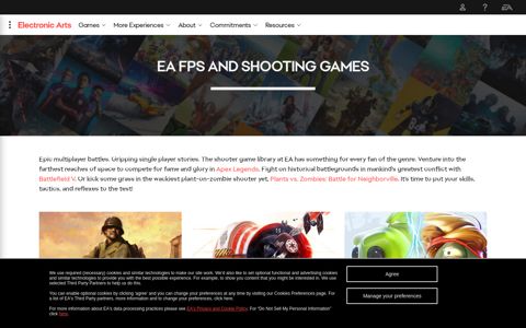 First-Person Shooting Video Games - EA Official Site