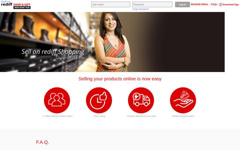 Sell Products Online on Rediff - Sellers / Merchants on Rediff ...