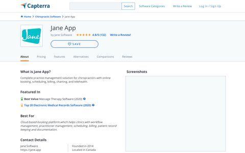 Jane App Reviews and Pricing - 2020 - Capterra