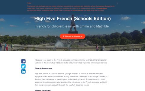 High Five French (Schools Edition) | RLN Education