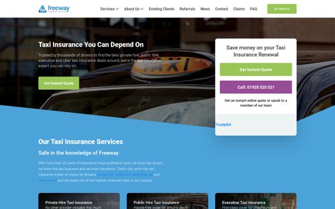 Freeway Insurance: Taxi Insurance You Can Rely On