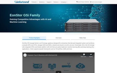 GSi—AI and Machine Learning Storage Appliance with ...