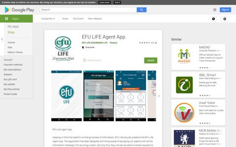 EFU LIFE Agent App. - Apps on Google Play