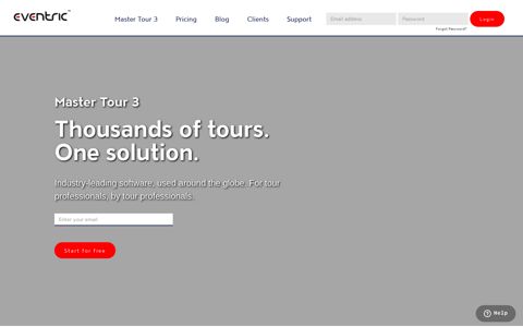 Eventric - Professional Tour Management Software and ...