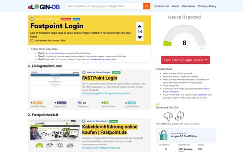 Fastpoint Login - A database full of login pages from all over ...
