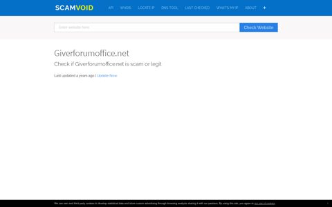 Is Giverforumoffice.net Safe ? | Scamvoid
