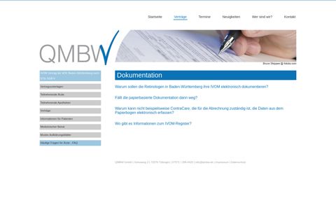 Dokumentation | QMBW GmbH