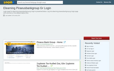 Elearning Piraeusbankgroup Gr Login - Loginii.com