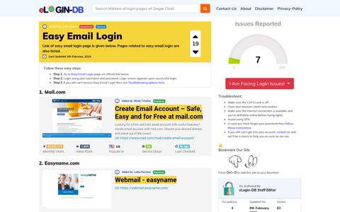 Easy Email Login