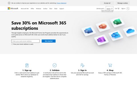 Microsoft Home Use Program - Microsoft Store