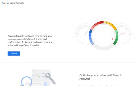 Google Search Console tool