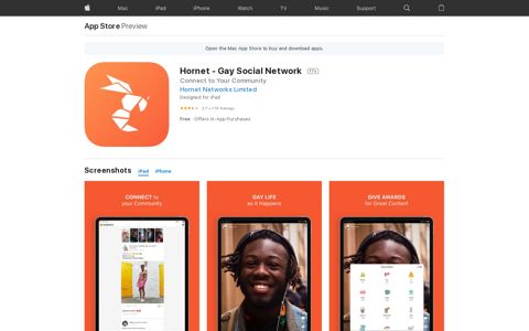 ‎Hornet - Gay Social Network on the App Store