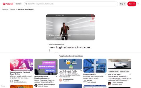 Imvu Login at secure.imvu.com in 2020 | Imvu, Login, Social ...