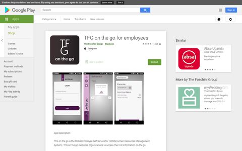 TFG on the go for employees – Apps on Google Play