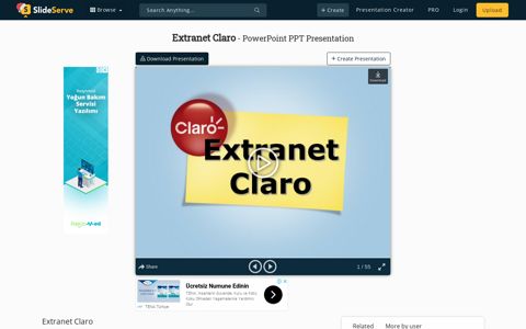PPT - Extranet Claro PowerPoint Presentation, free download ...