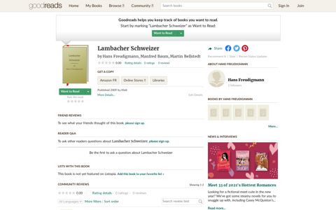Lambacher Schweizer by Hans Freudigmann - Goodreads