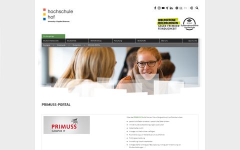 primuss-portal - Hochschule Hof