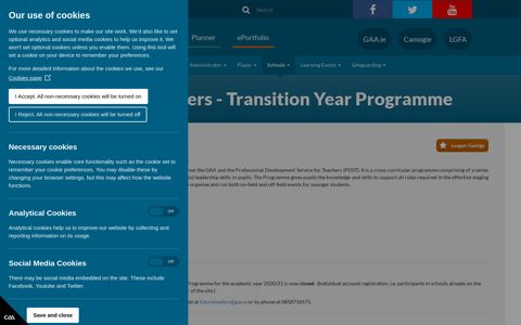 Future Leaders - Transition Year Programme | GAA DOES